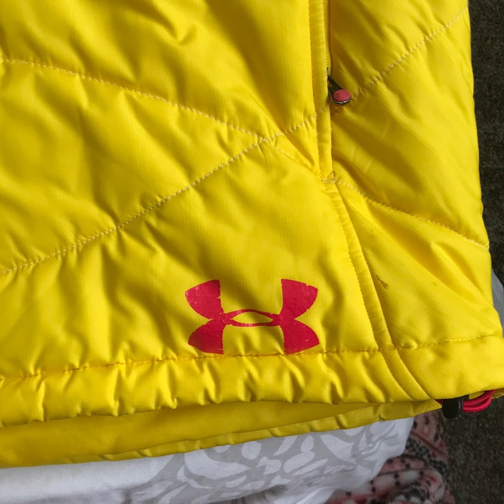 Yellow Under Armour Winter Jacket - image 3